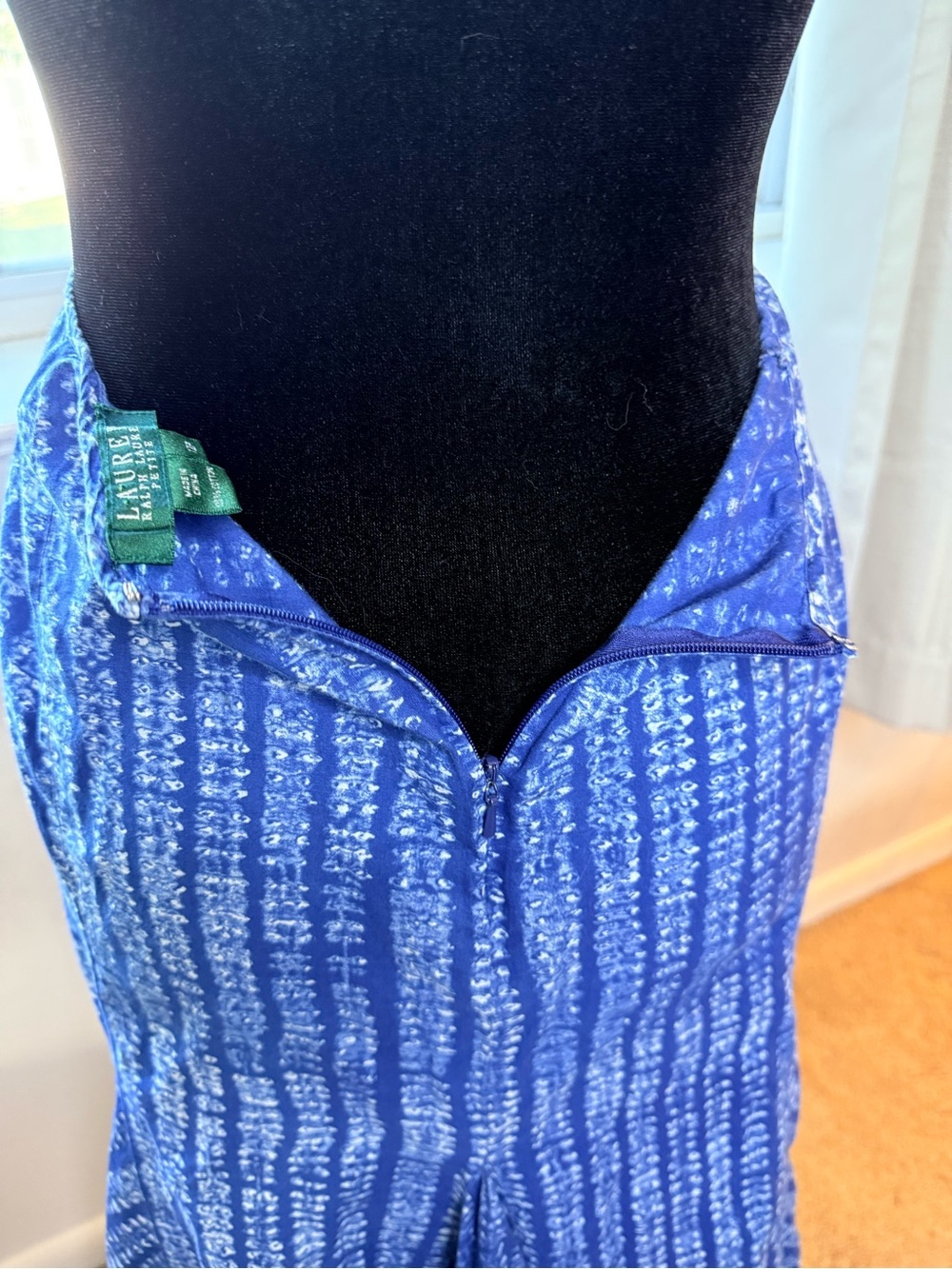 Vintage Lauren Ralph Lauren A line midi skirt preppy western prairie skirt 12 P - Picture 6 of 9